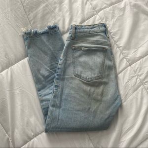 Abercrombie & Fitch Curve Love The Mom High Rise Jeans